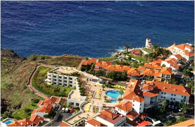 Bild Hotels Funchal Hotel Ondamar aus der Luft, Cancio de Baixo bei Funchal, Madeira